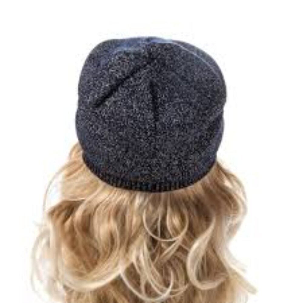 Navy PINK winter hat